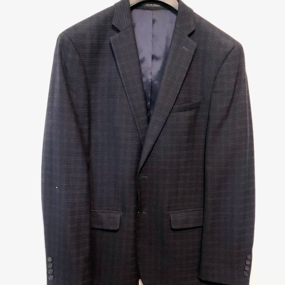 Van Heusen Flex Men' Stretch Slim Fit Herringbone Sport Coat Blazer